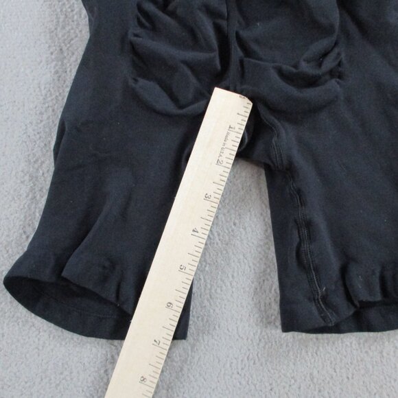 SKIMS Seamless Sculpt Mid Thigh Bodysuit Womens 2XL XXL Onyx Black Shapewear - Picture 7 of 8